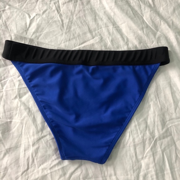 Forever 21 Blue Bikini Bottoms - Picture 2 of 3